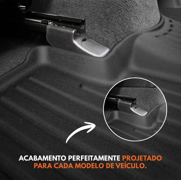 Acabamento premium tapete 3D