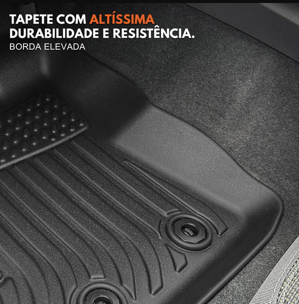 Tapete 3D alta durabilidade
